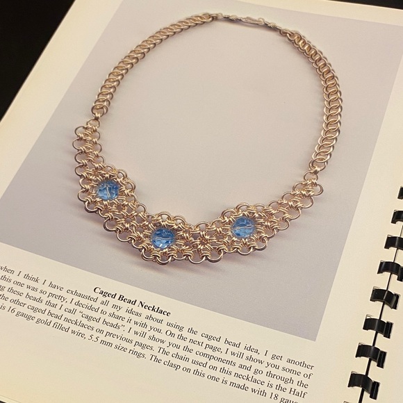 Elegant Wirecraft Jewelry how to craft book by Esther Lee vintage - Picture 14 of 16